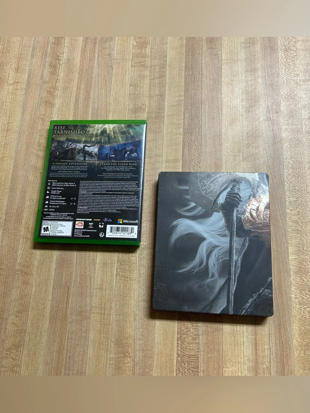 Elden Ring Xbox Series X/Xbox One Steelbook + game